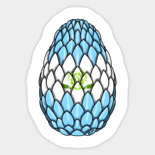 Achillean Pride Dragon Egg Sticker